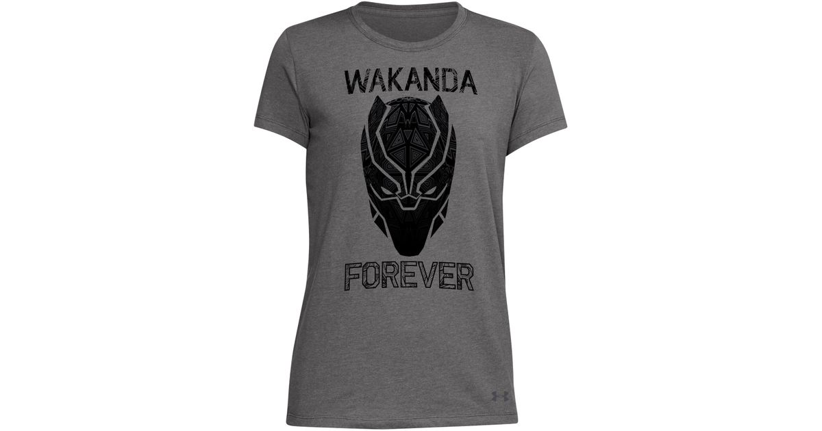 under armour black panther t shirt