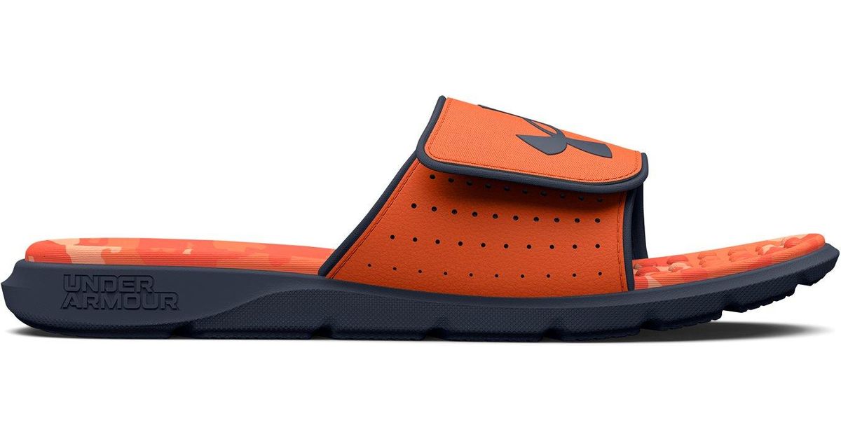 Under Armour Ua Ignite Pro Graphic Footbed Slides in Black for Men Lyst