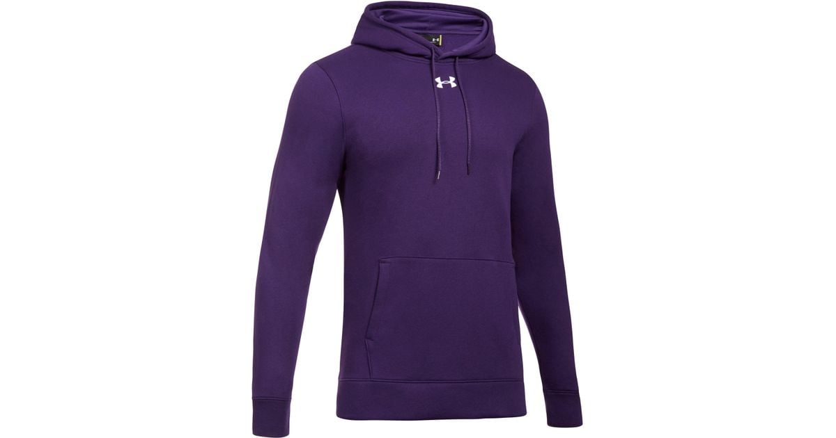 under armour hoodie men purple