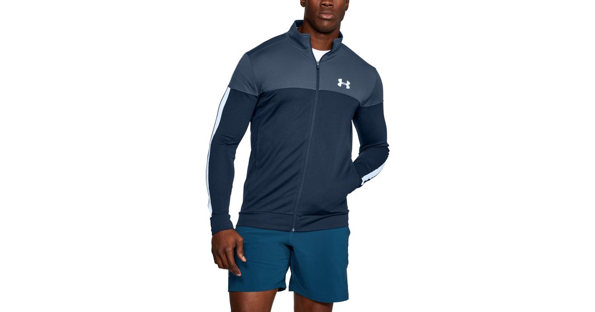 men's under armour sportstyle pique jacket