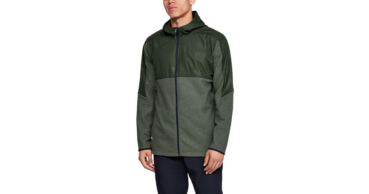 baroque green under armour hoodie