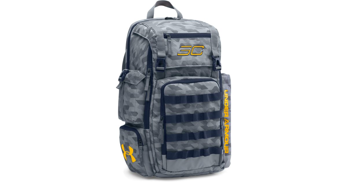 Large Under Armour SC30 OSFA Men's Backpack School Bag Gray Camo Steph Curry  Values - MAVIN