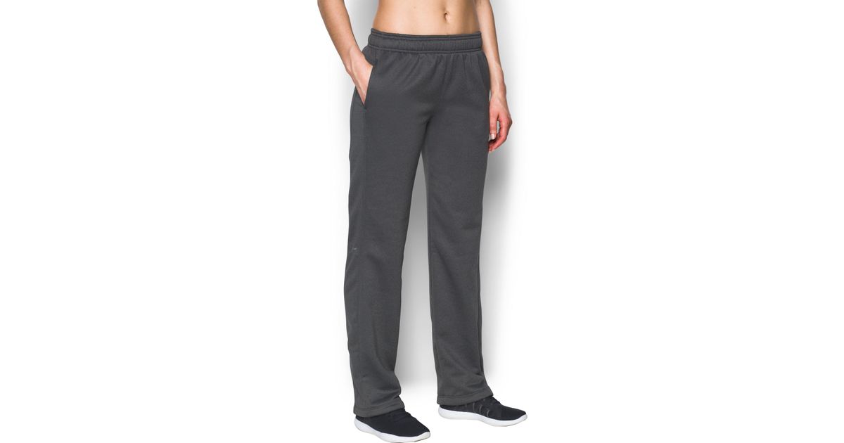 under armour women's double threat fleece pant