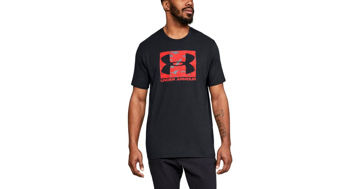 under armour boxed sportstyle t shirt mens