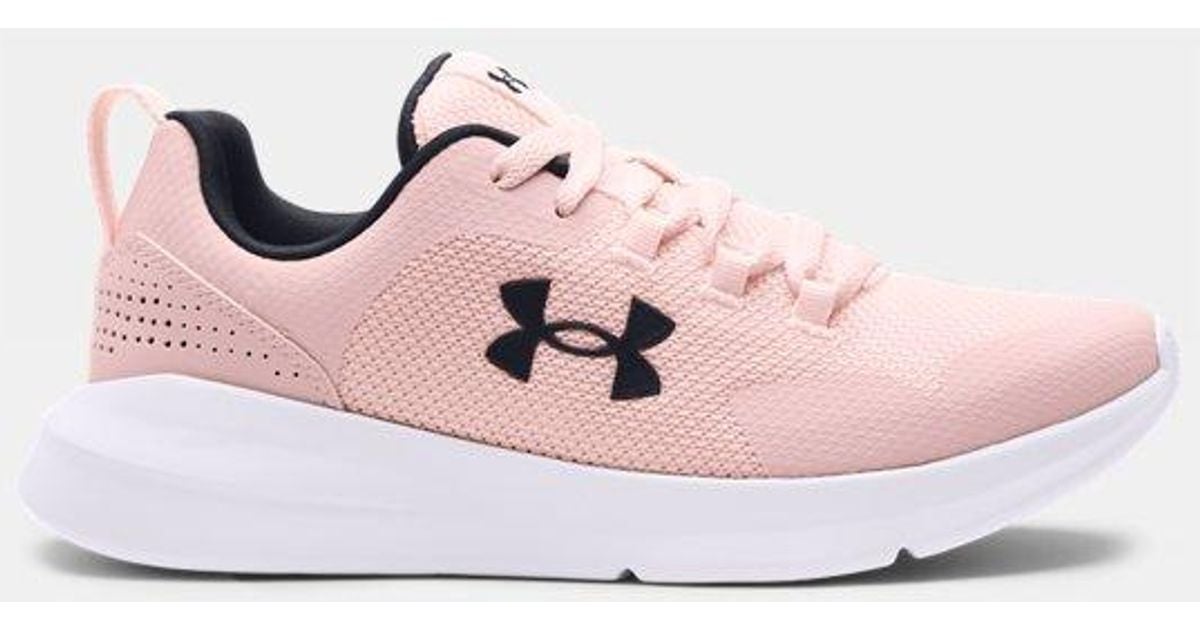 Under Armour Rubber Women's Ua Essential Sportstyle Shoes in Pink Lyst