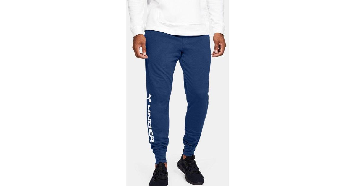 men's ua sportstyle cotton graphic joggers