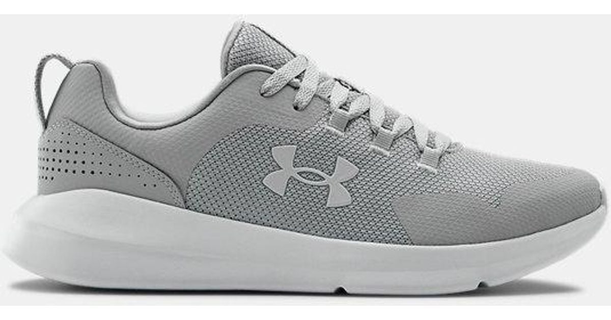 Under Armour Rubber Men's Ua Essential Sportstyle Shoes in Gray for Men