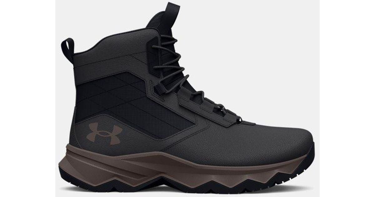 Under Armour Leather Ua Stellar G2 6" Tactical Boots in Gray for Men Lyst