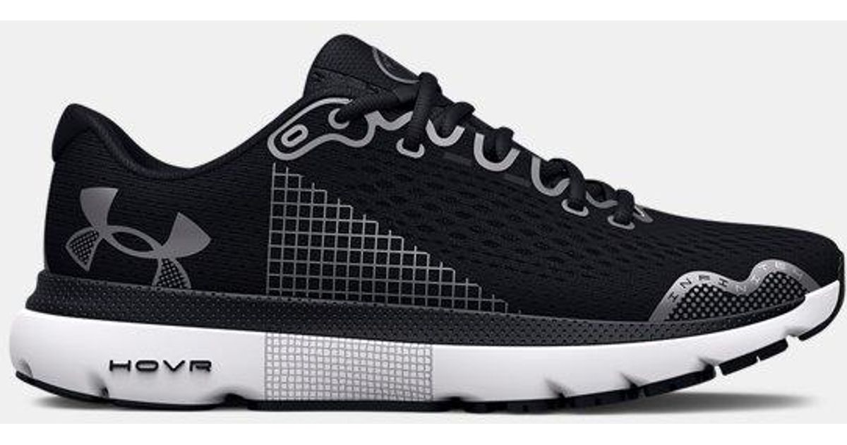Under Armour Lace Ua Hovr Infinite 4 Running Shoes in Black for Men ...