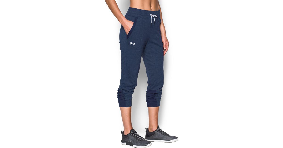 Under Armour Women's Ua Sportstyle Jogger in Midnight Navy/Midnight ...