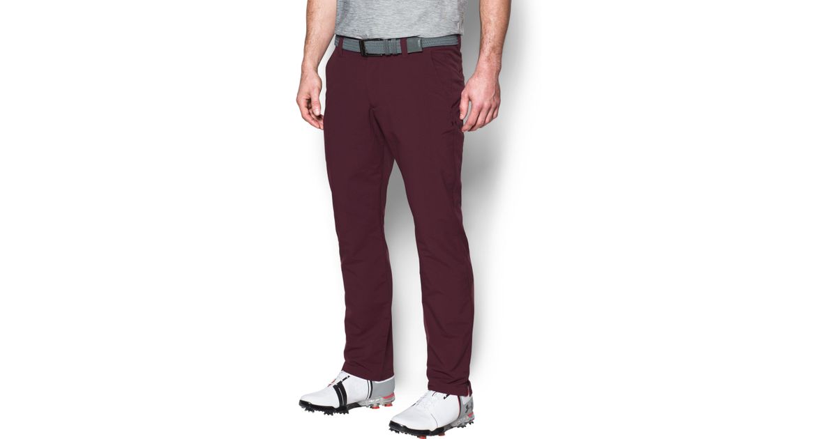 Under Armour Men's Ua Match Play Tapered Pants for | Lyst
