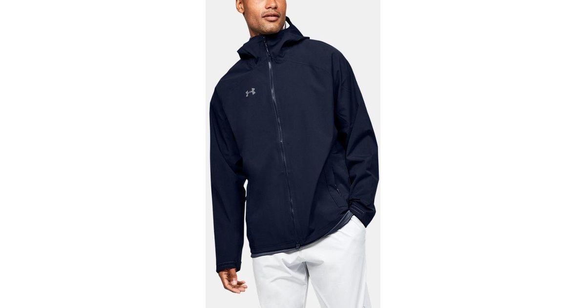 under armour pullover rain jacket