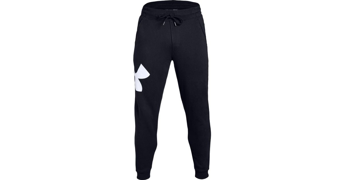 under armour men's ua rival fleece fitted jogger pants