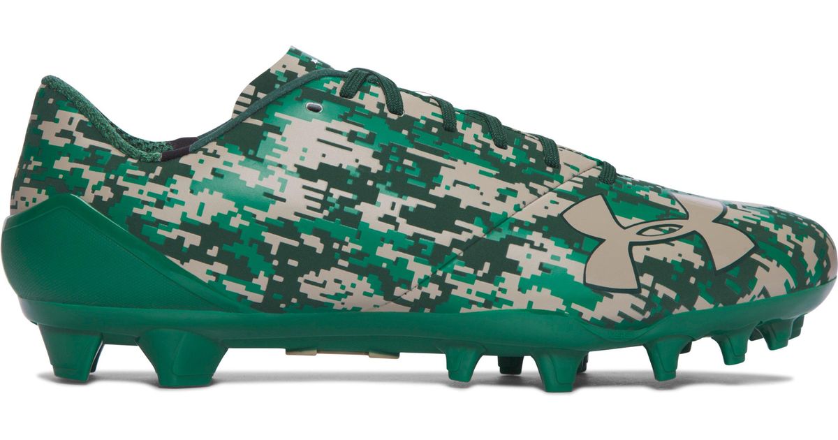 green under armour highlight cleats