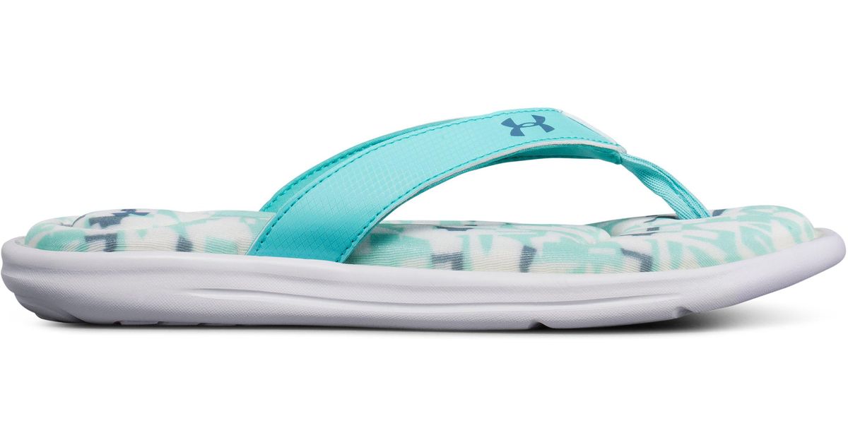 womens under armour camo sandals