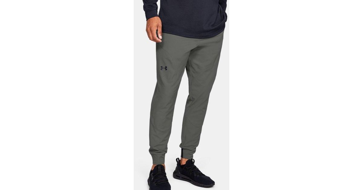 Under Armour Men's Ua Unstoppable Joggers in Green for Men - Lyst