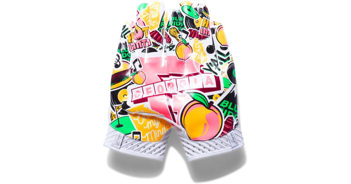 under armour limited edition football gloves