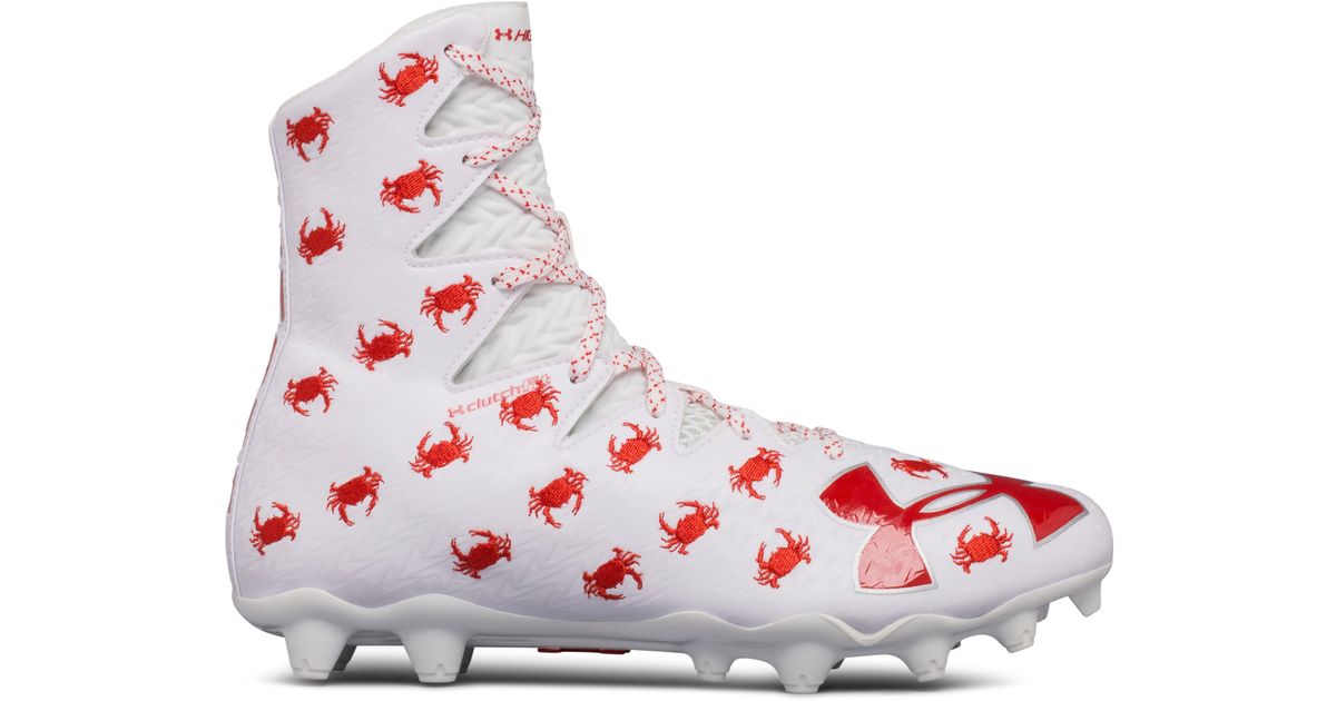 white under armour highlight cleats