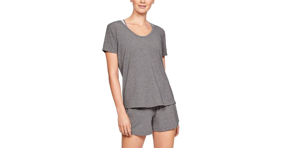 Under Armour Recover Sleepwear in Gray - Lyst