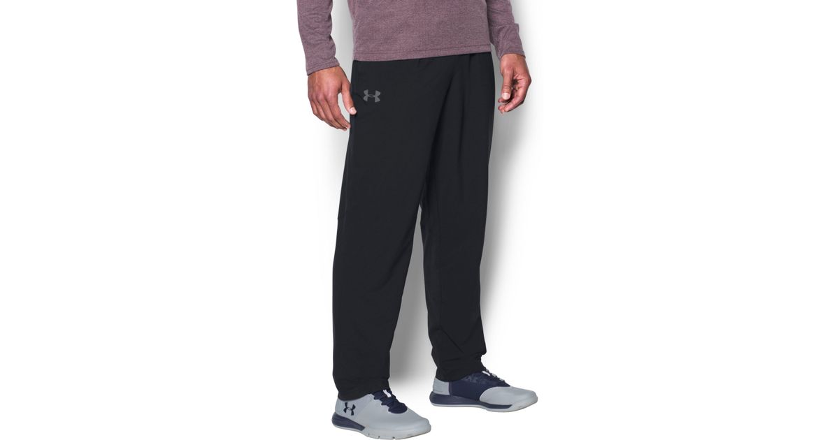 under armour lined warm up pants