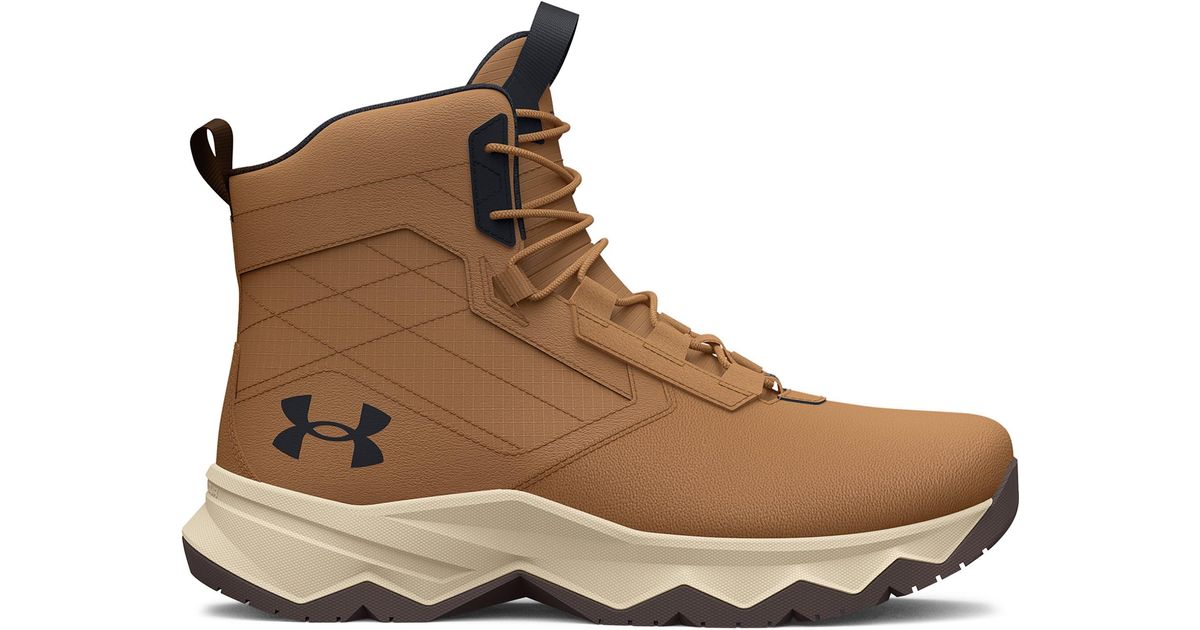 Under armour top tactical boots coyote