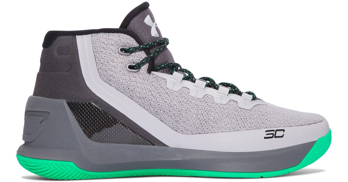 Under Armour Men�s Ua Curry 3 Basketball Shoes in Gray for