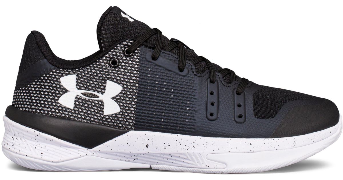 under armour volleyball shoes black