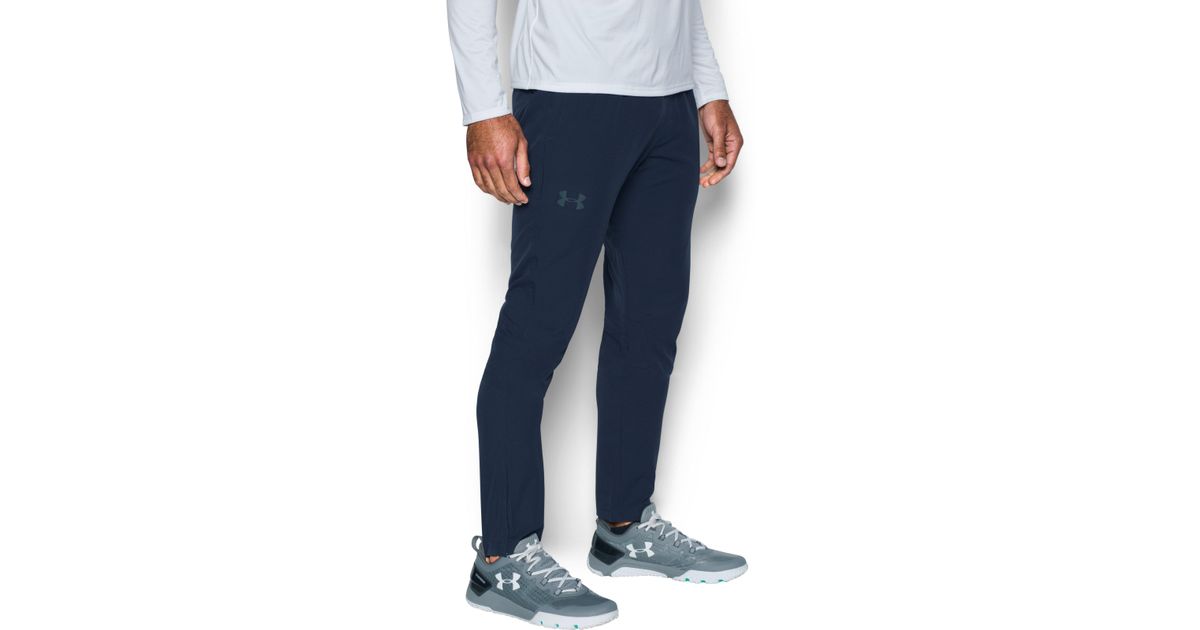 Under Armour Men's Ua Wg Woven Tapered Pants in Blue for Men