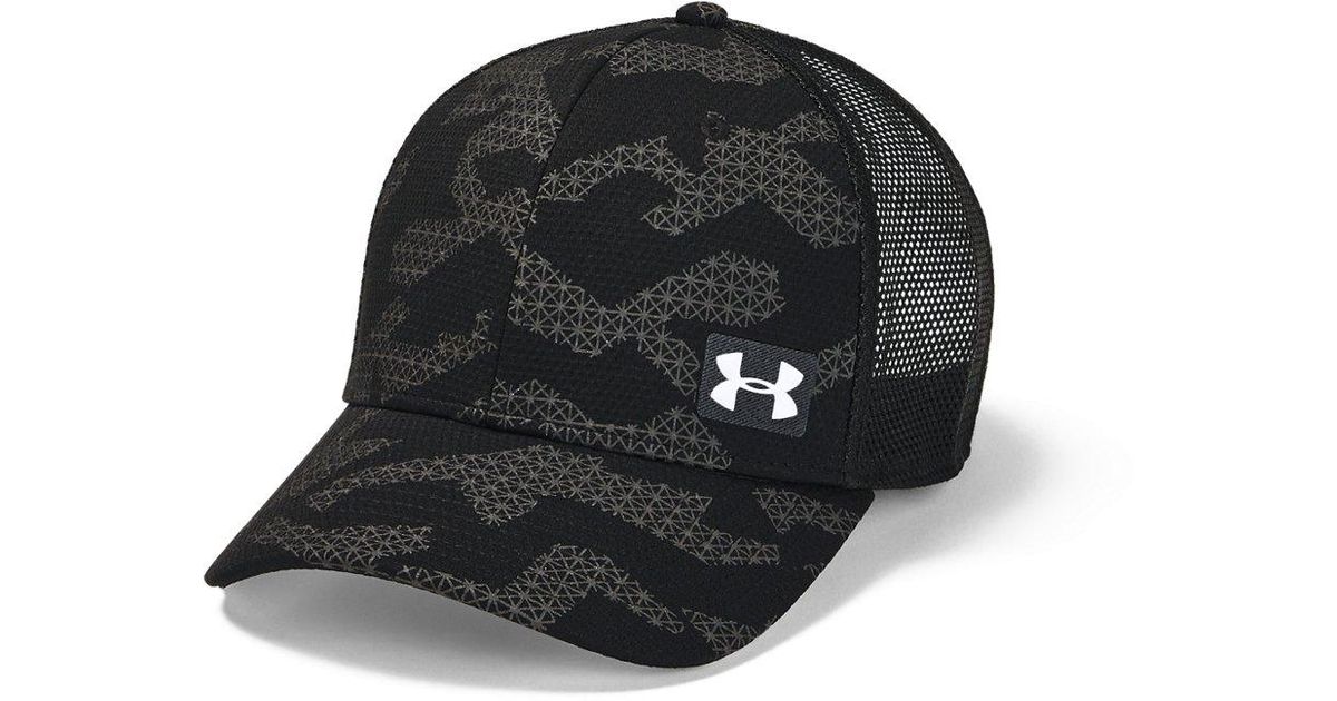 Under Armour Blitz Trucker Cap in Black for Men | Lyst