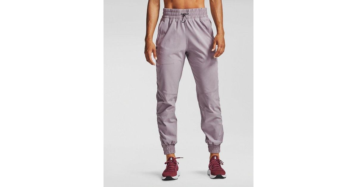 Under Armour Women's Ua Recover Woven Pants in Purple