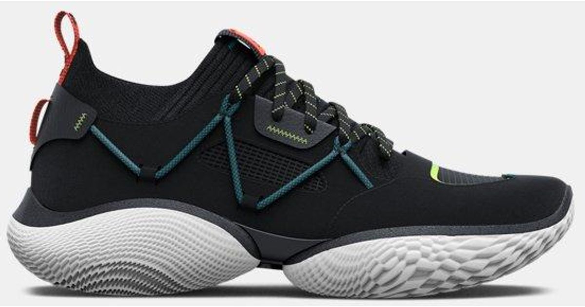 Under Armour Rubber Curry Flow Cozy Sportstyle Shoes in Black Lyst Canada