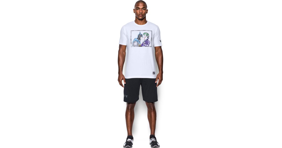 Ua Retro Batman T-shirt in White 