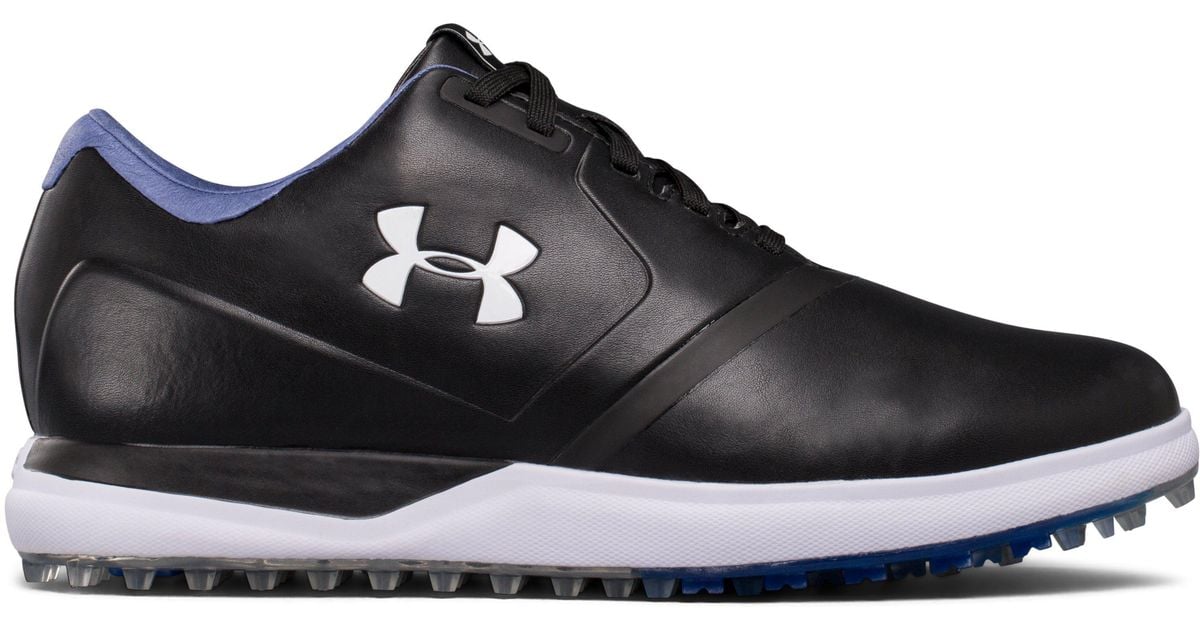 black under armour golf shoes