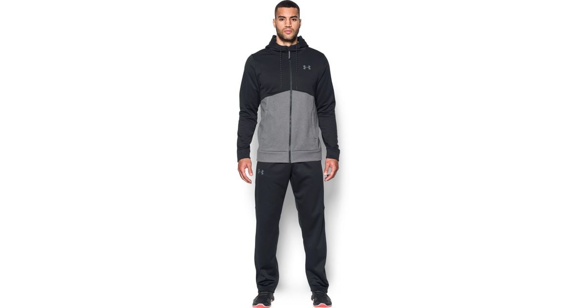 under armour men's storm armour fleece full zip hoodie