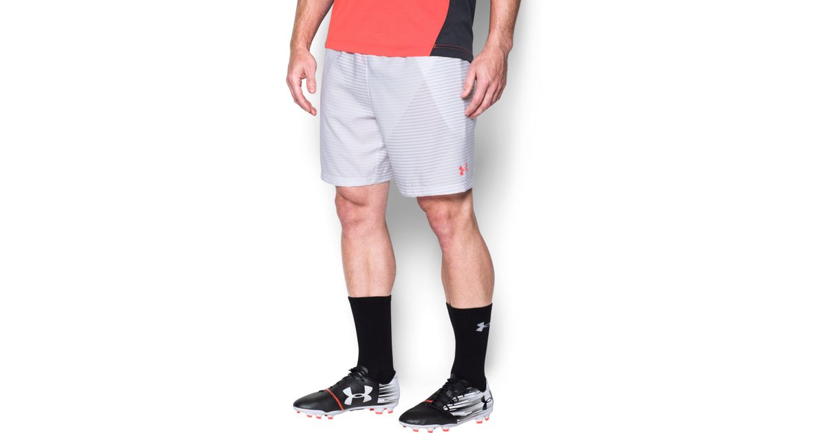 under armour mens white shorts