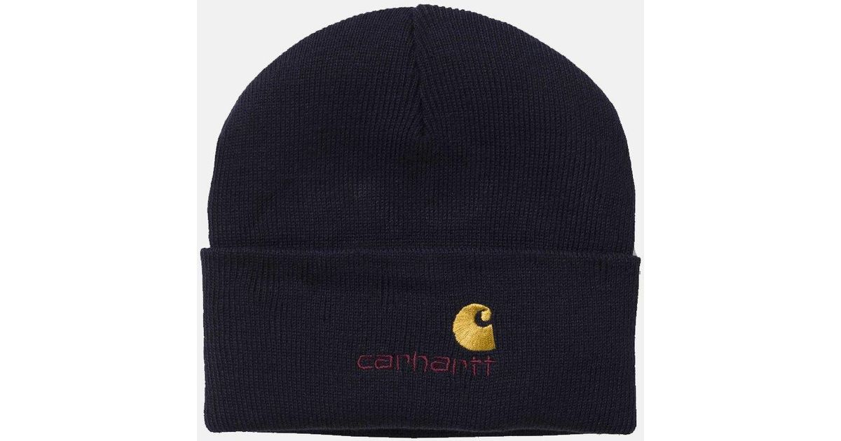 carhartt american script beanie