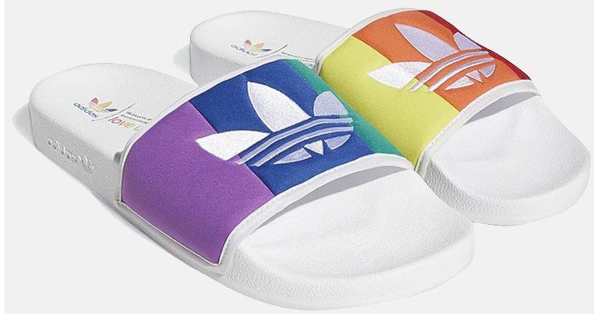 adidas pride slides 2019