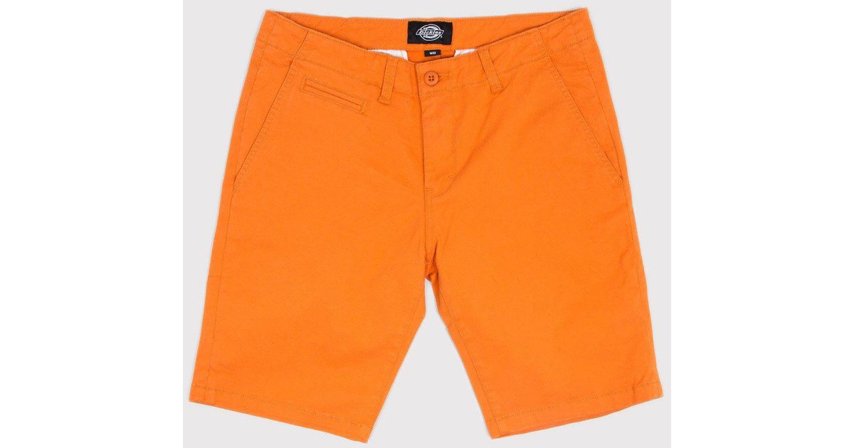 orange dickie shorts