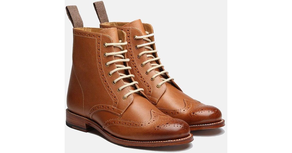 brogue boots womens