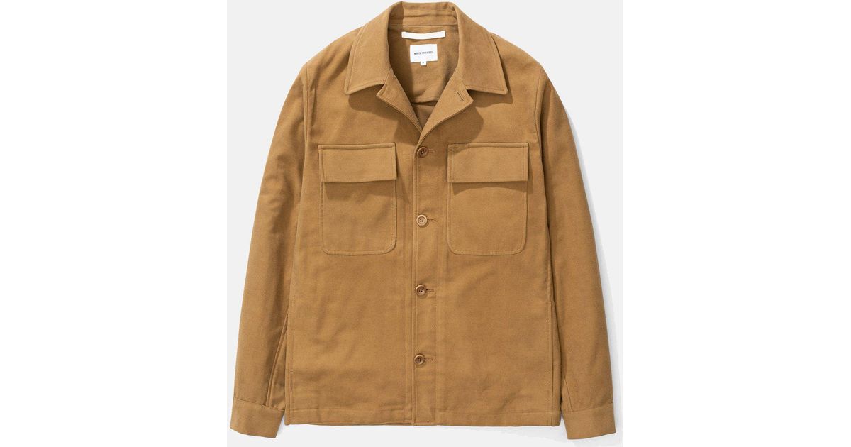 Norse Projects Kyle Moleskin Shirt Top 