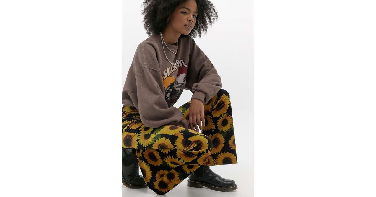 Sunflower Velvet Flare Trousers 