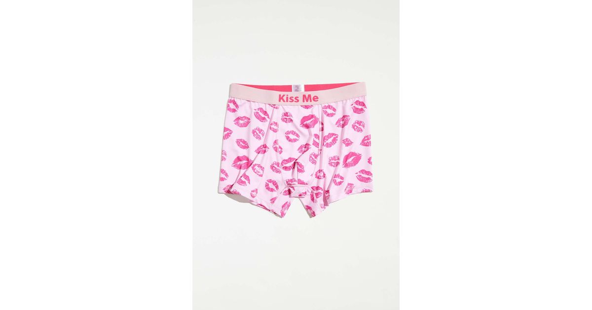 training Republican Party feather pink peach boxers Pull out