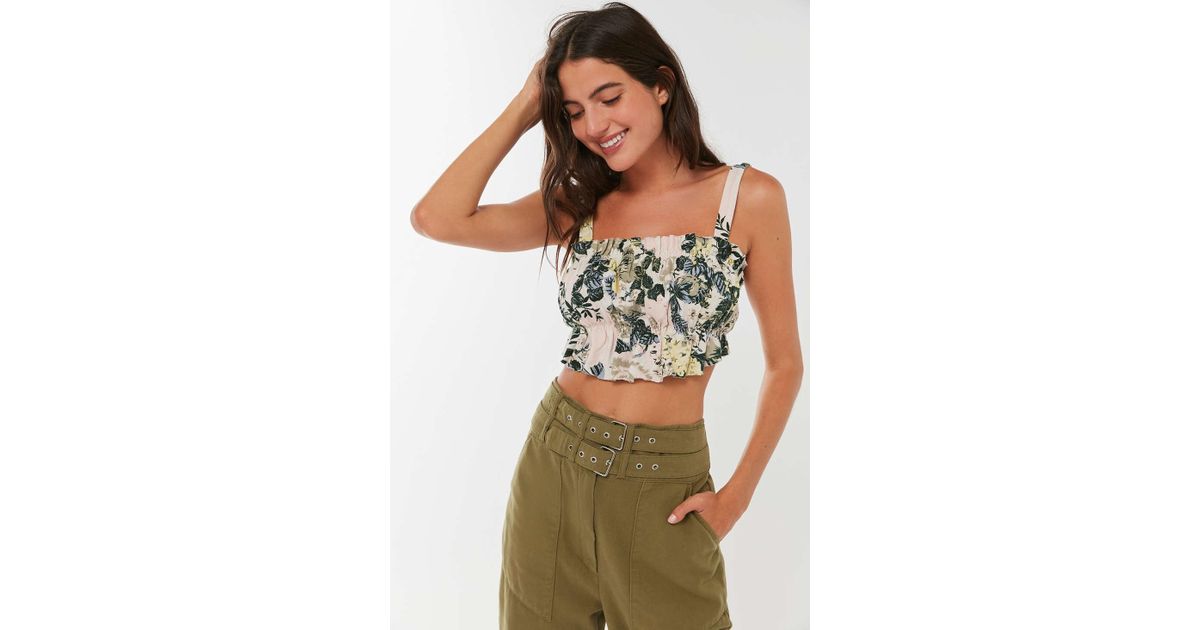 urban outfitters ruffle top