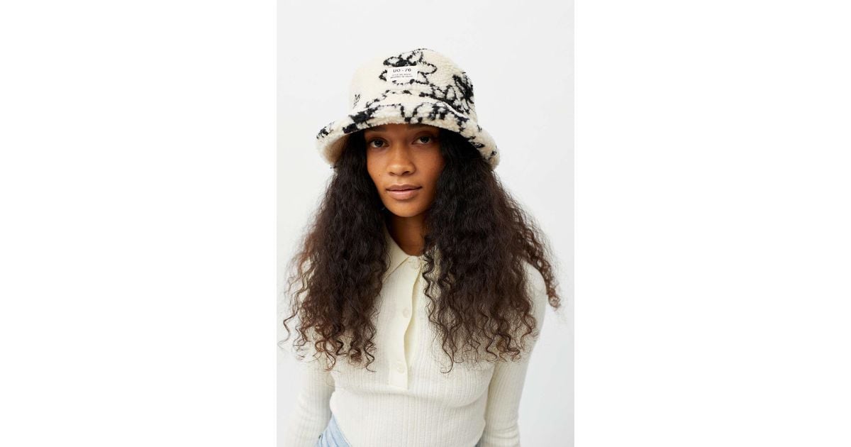 Urban Outfitters Uo Printed Sherpa 