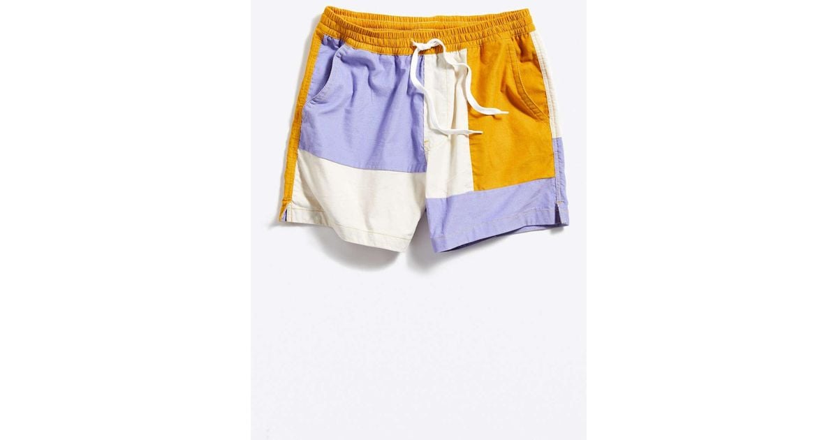 Urban outfitters colorblock shorts on sale