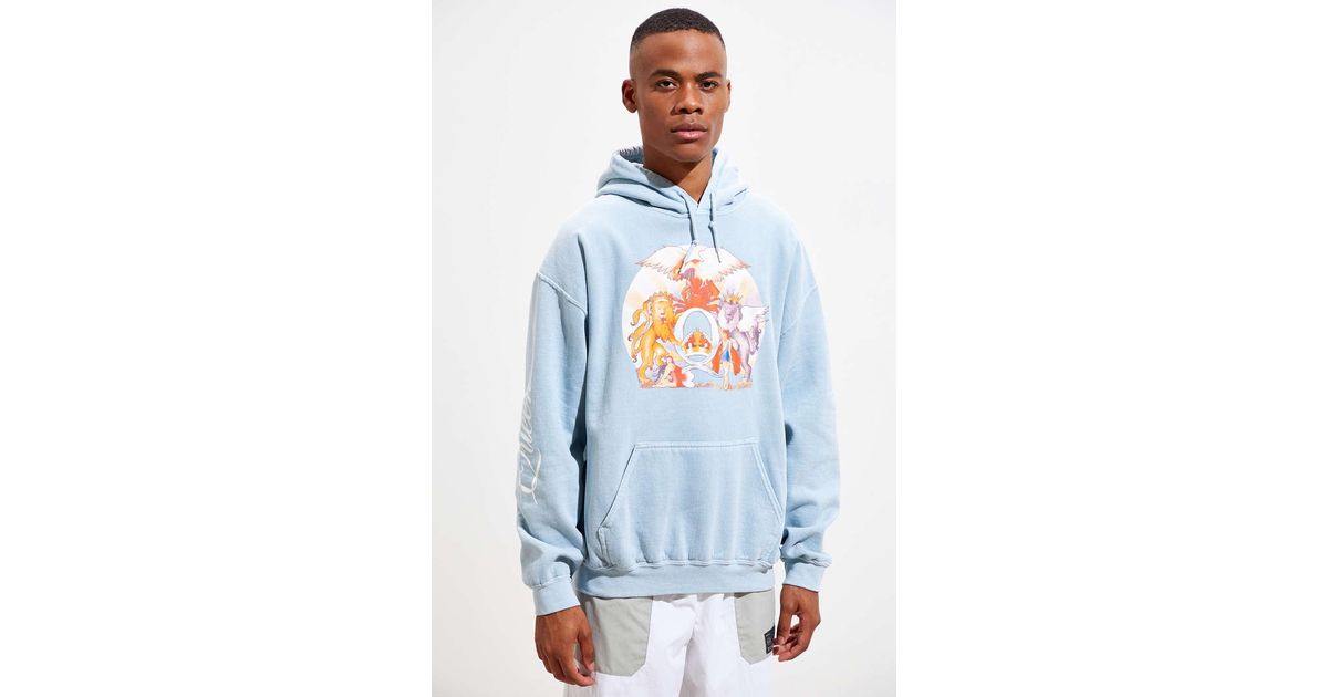 urban outfitters blue hoodie