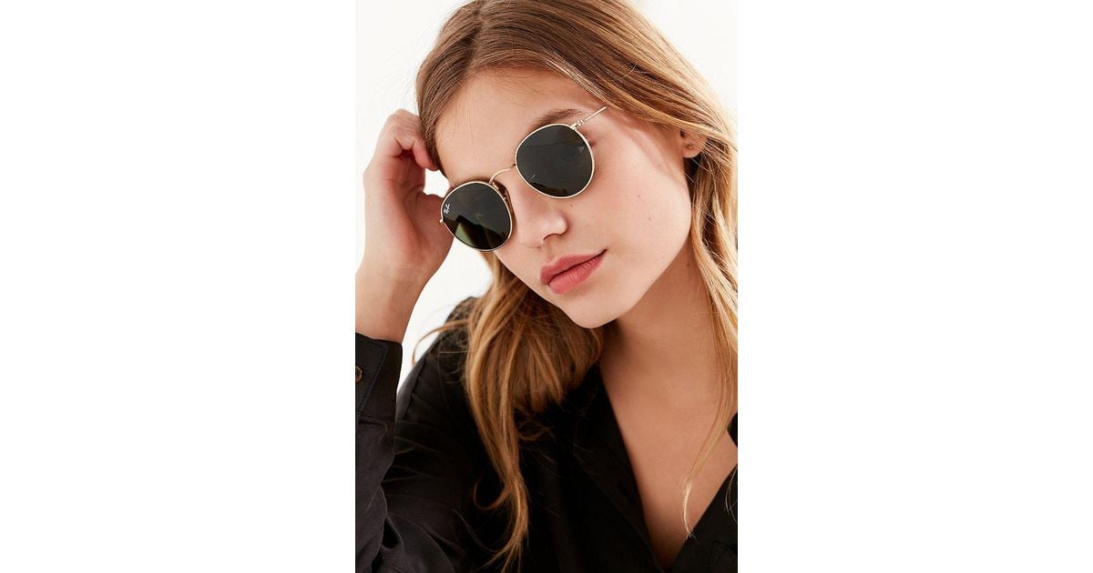 ray ban classic metal round sunglasses
