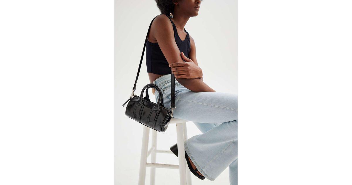 Urban Outfitters Uo Lizzie Mini Duffle Bag in Black Lyst