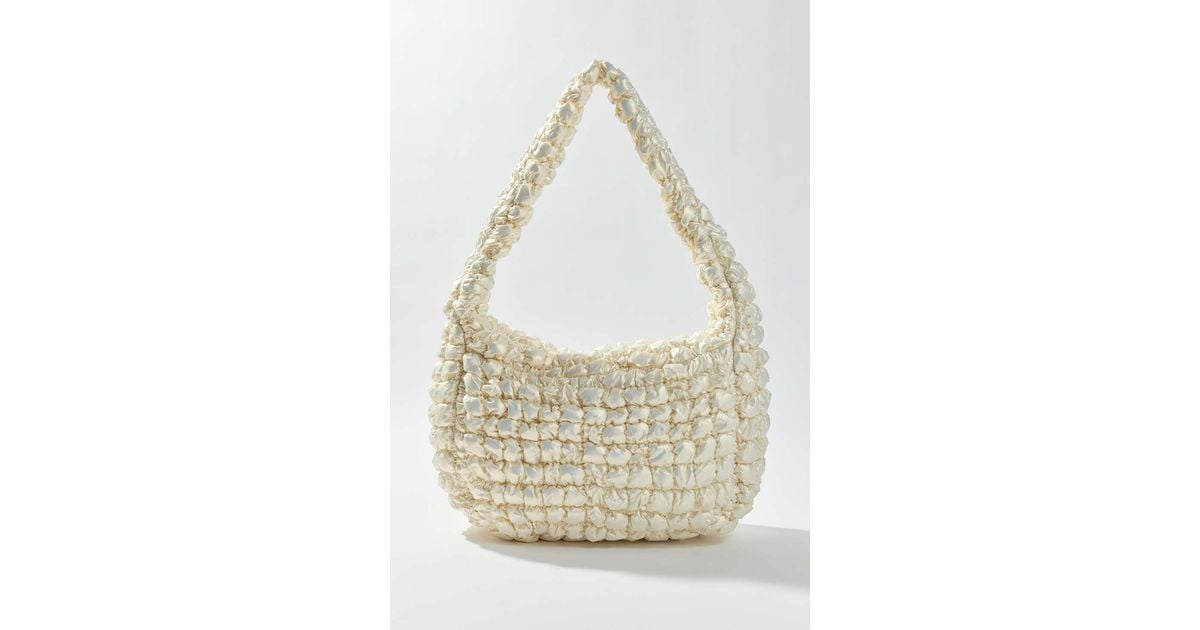 Urban Outfitters Elle Bubble Hobo Bag in White | Lyst