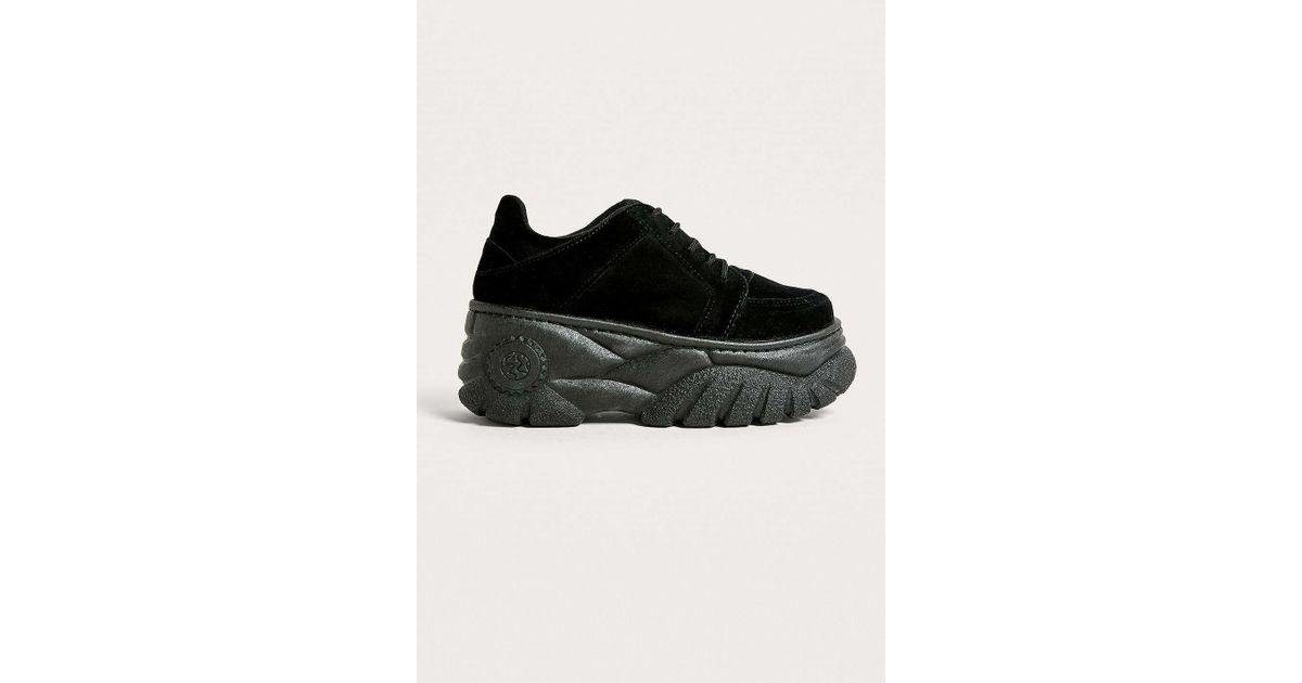 uo tyson black chunky trainers